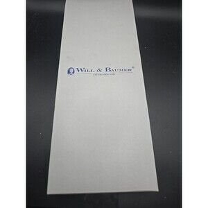 Vintage WILL & BAUMER Candles -6  LENTEN CANDLE, B2429S Tapered Sealed New!